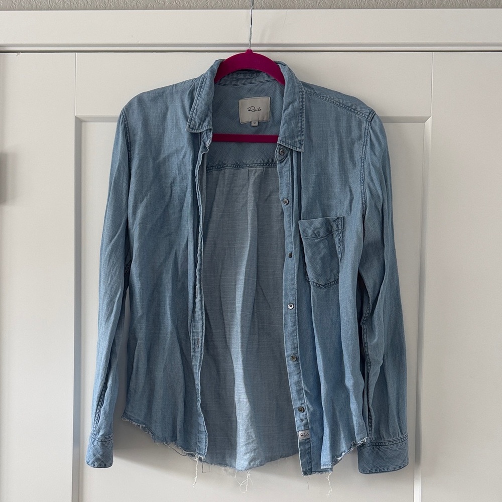 Rails Light Blue Button Down Shirt